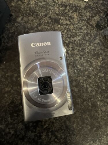 Cannon Powershot Elph 160 Comes with 3 Batteries! Wall & Car Charger!