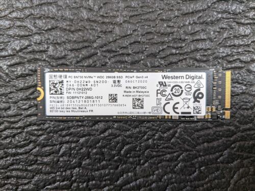 Dell 3420 Kioxia 256GB NVMe SSD Solid State Drive KBG50ZNS256G TRDFV