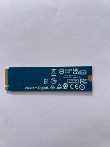 Genuine Western Digital HP 256GB SN530 NVME M.2 2280 SSD SDBPNPZ-256G-1006