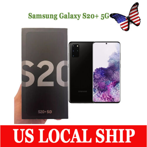 NEW-Sealed Samsung Galaxy S20+ PLUS 5G G986U 12+128GB Verizon ATT Unlocked Black