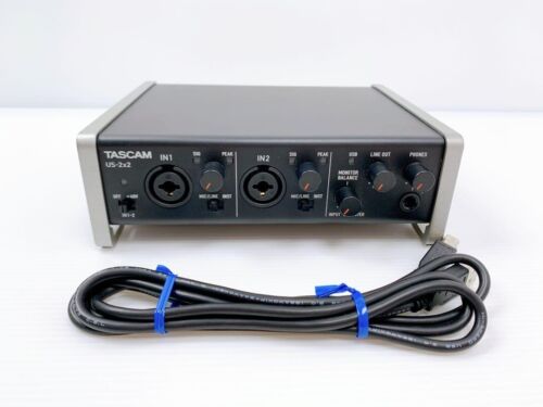 TASCAM US2X2 USB Audio Interface – Tested and Working