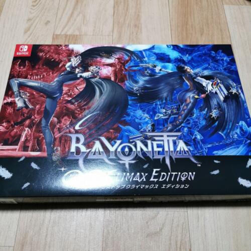 Nintendo Switch Bayonetta Climax Edition w/Steel book Original sticker