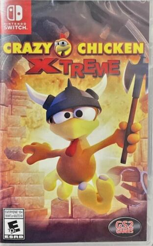 Crazy Chicken Xtreme (Nintendo Switch) Brand New Sealed