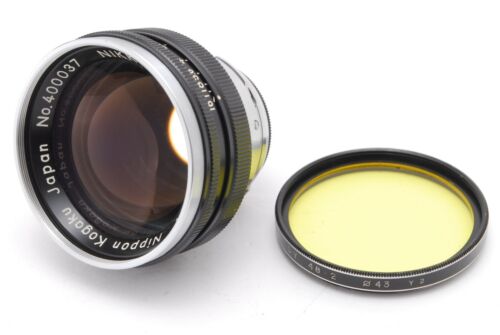 【N MINT+++】Nikon Nikkor S 5cm 50mm f/1.4 S Mount Lens From JAPAN