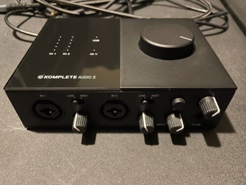 Native Instruments Komplete Audio 2 Desktop USB Audio Interface – 26148