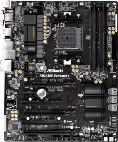 For ASROCK FM2A88X Extreme6+ Motherboard AMD FM2+ DDR3 ATX Mainboard