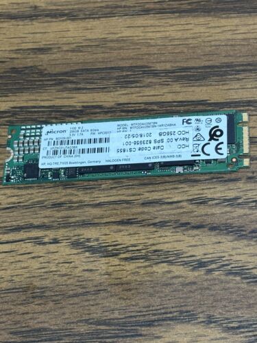 Micron MTFDDAV256TBN 256 GB,Internal,M.2 2280 Solid State Drive