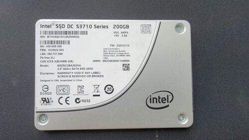 Intel SSD DC S3710 Series 200 GB Internal 2.5″ MLC  SSDSC2BA200G4 7MM hard drive