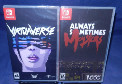 Switch NEW; Always Sometimes Monsters, Virtuaverse, Limited Run Games, Rated M