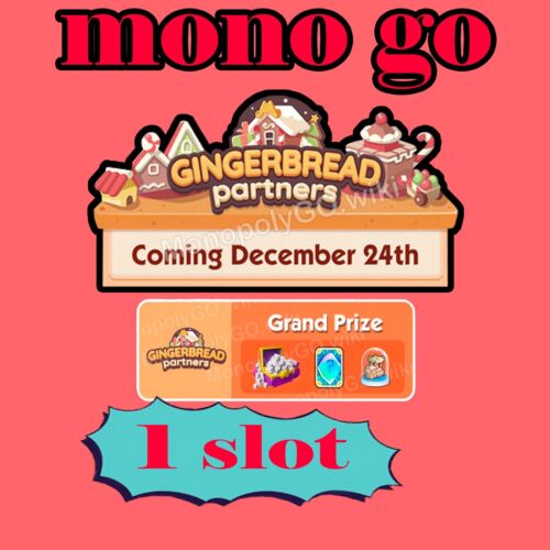 Mono go! partner event GingerBread PARTNERS Full Carry 80k 12 HOURS