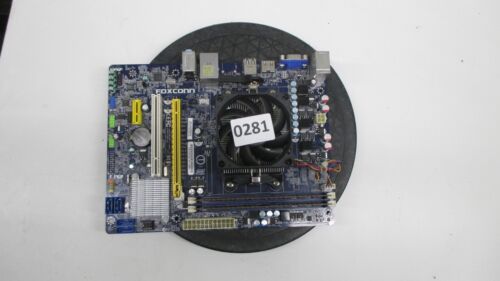 FOXCONN A75M02 Motherboard w/ AMD A6-3650 4GB Ram – No I/O Shield