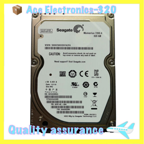 Seagate Momentu ST9320423AS/G 320GB  7200RPM SATA 2.5″ Laptop HDD Hard Drive