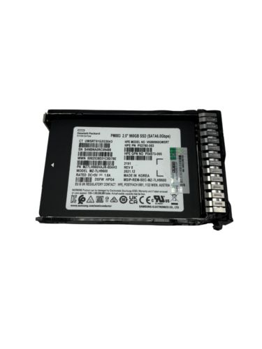 HPe P18483-001 960GB SATA 6G RI 2.5″ Solid State Drive P18424-B21 P02760-003 W60