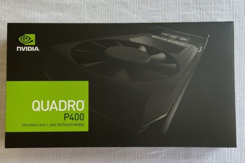 NVIDIA Quadro P400 Graphics card GPU 2GB GDDR5 PCIe 3.0 x16 great for PLEX