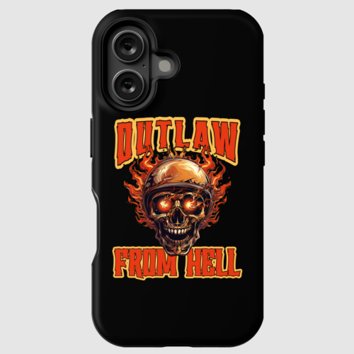 NEW! Outlaw Skull Best iPhone Samsung Tough Case