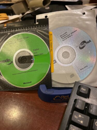 6 CDs NEW RARE Microsoft Windows “Codename” Whistler Adv, Prof,Personal, more.