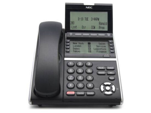 Lot of 5 Refurbished NEC ITZ-8LDG-3 IP Telephone (Black) Stock# 660018/BE113801