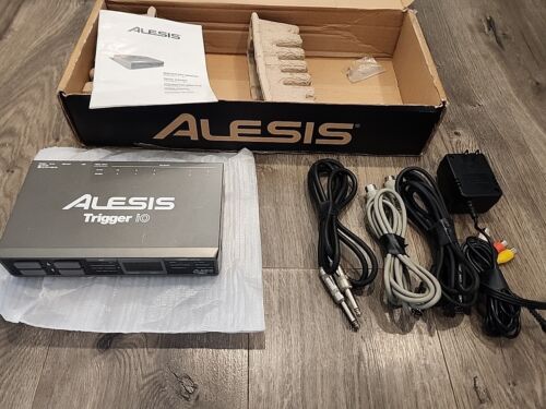 Alesis Trigger IO Trigger-to-MIDI Interface Plus Extra Cables (Electronic Drums)