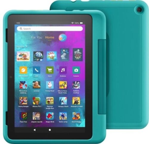 Amazon Fire HD 8 Kids Pro Tablet 12th Gen 2024 Hello Teal Brand New Sealed 32GB