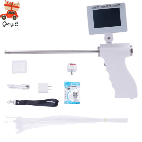 Visual Artificial Insemination AI Gun Breeding Device Dog Endoscope Breeding Kit