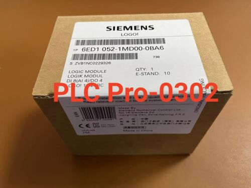 6ED1052-1MD00-0BA6 Siemens New  6ED1 052-1MD00-0BA6 PLC 1PCS Fast delivery