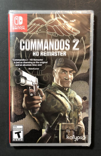 Commandos 2 [ HD Remaster ] (Nintendo Switch) NEW