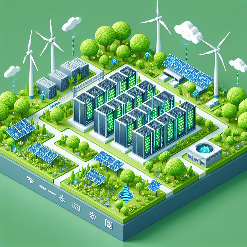 Implementing Green Initiatives for Sustainable Data Center Operational Efficiency