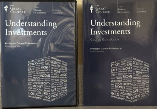 Great Courses – Understanding Investments – 4 DVDs & Course Book