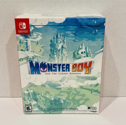 Monster Boy and The Cursed Kingdom Nintendo Switch Collectors Edition NEW SEALED