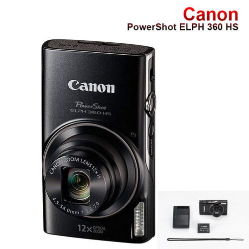 Canon PowerShot IXUS 190 10x zoom 20 MP Wi-Fi Digital Camera 90%NEW