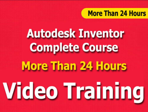 Autodesk Inventor Complete Course Video Training Tutorials CBT 24+ Hours