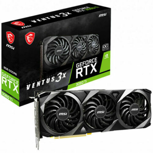 MSI GeForce RTX 3060 Ti VENTUS 2X 8G OCV1 LHR 8GB GDDR6 Video Card (G306TV2X8CL)