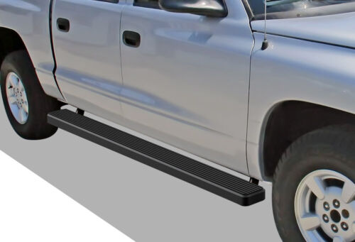 iBoard Stainless Steel 5″ Running Boards Fit 00-04 Dodge Dakota Quad Cab