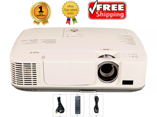 NEC NP-M311W 3LCD Projector Professionally Refurbished 3100 Lumens Full HD 1080p