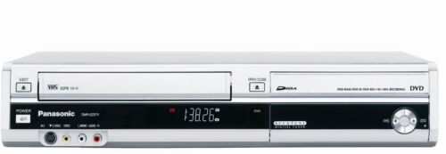 Panasonic DMR-EZ37V DVD Recorder VCR Combo Silver Refurbished 1 Year Warranty