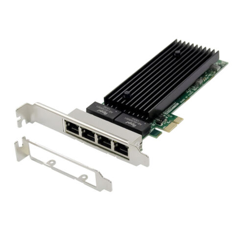 PCIE Gigabit network Card 4 Ports RJ45 server Lan card Intel 82576EB Chipset