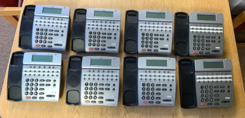 Lot of 8 NEC DTH-16D-1 Phones, Tested, Cleaned