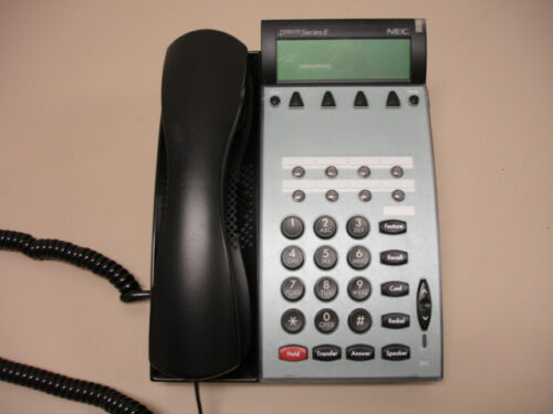 One Refurbished Black NEC DTP 8D-1 Phones, 590021 (Fifty Available)