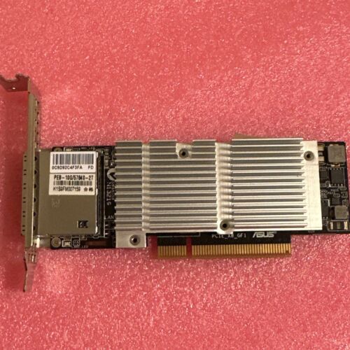 ASUS PEB-10G/57840-2T 2-Port 10Gbps 10GBase-T PCIe 3.0 x8 Network Adapter