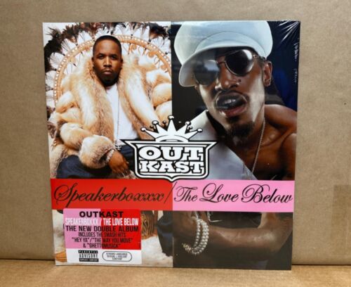 OutKast – Speakerboxxx / The Love Below Black Vinyl Record 4LP Set 2003 Explicit