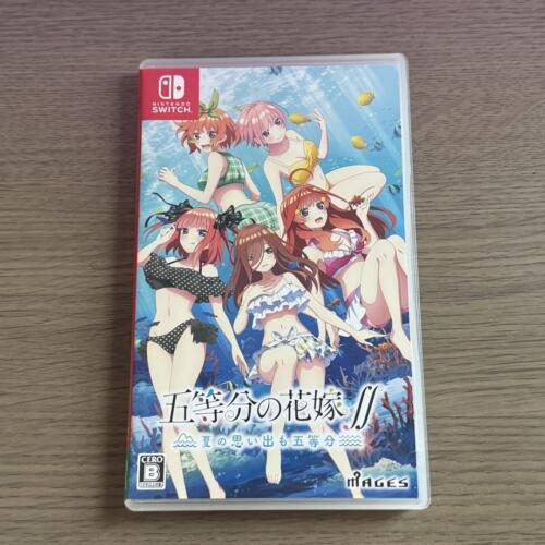 The Quintessential Quintuplets Gotoubun no Hanayome Nintendo Switch From Japan 5