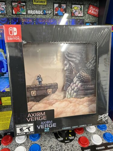 Switch Axiom Verge 1 & 2 Double Pack Collector’s Edition Sealed Limited Run LRG