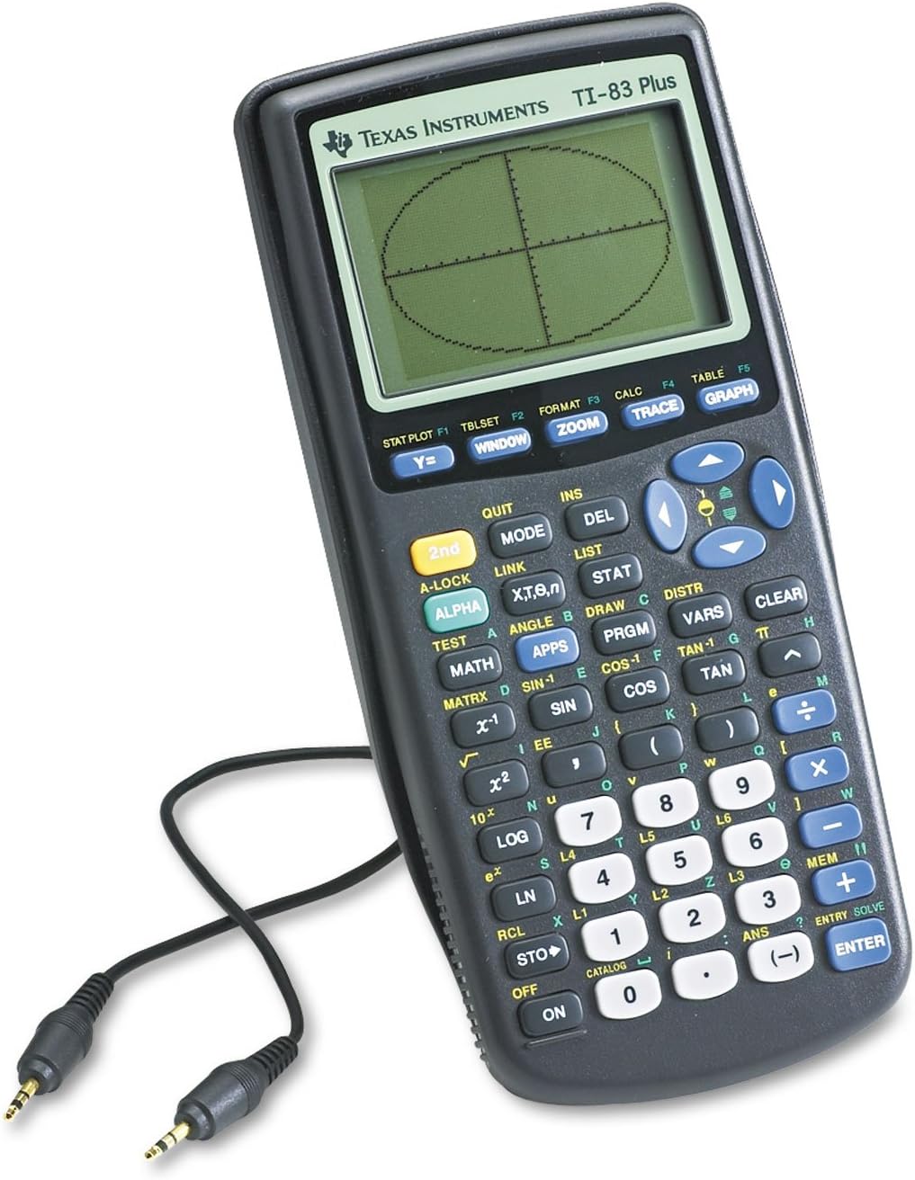 Texas Instruments TI83PLUS TI-83Plus Programmable Graphing Calculator, 10-Digit LCD