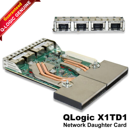 Dell QLogic QL41164 Quad-Port 10GbE RJ-45 Ethernet Network Daughter Card X1TD1