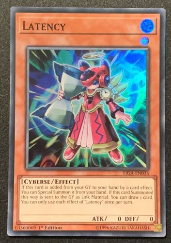 Latency | FIGA-EN035 | Super Rare | 1st Edition | YuGiOh TCG