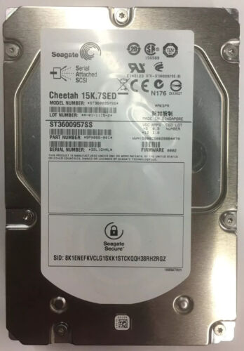 ST3600957SS – Seagate 600GB 15K RPM SAS 3.5″ HDD SED