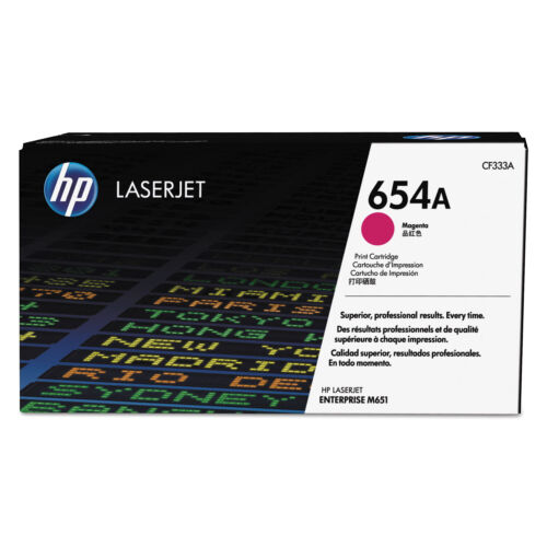 HP Inc. HP 654A (CF333A) Magenta Original LaserJet Toner Cartridge