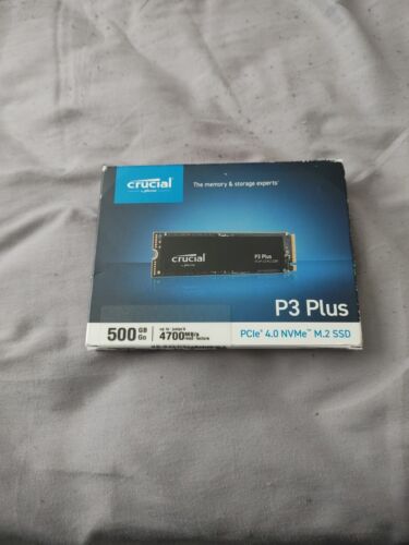 Crucial P3 Plus 500GB NVMe Internal SSD (CT500P3PSSD8)