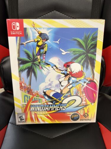 2022 Switch Windjammers 2 Collector’s Edition Limited Run Games NEW/SEALED