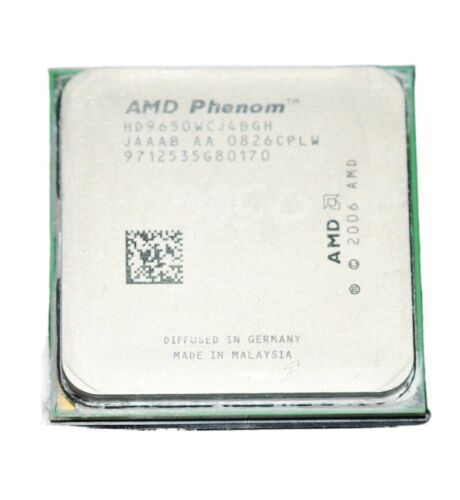 AMD Phenom X4 9650 2.3GHz/2MB Socket/Socket AM2+ HD9650WCJ4BGH Processor Pc-Cpu